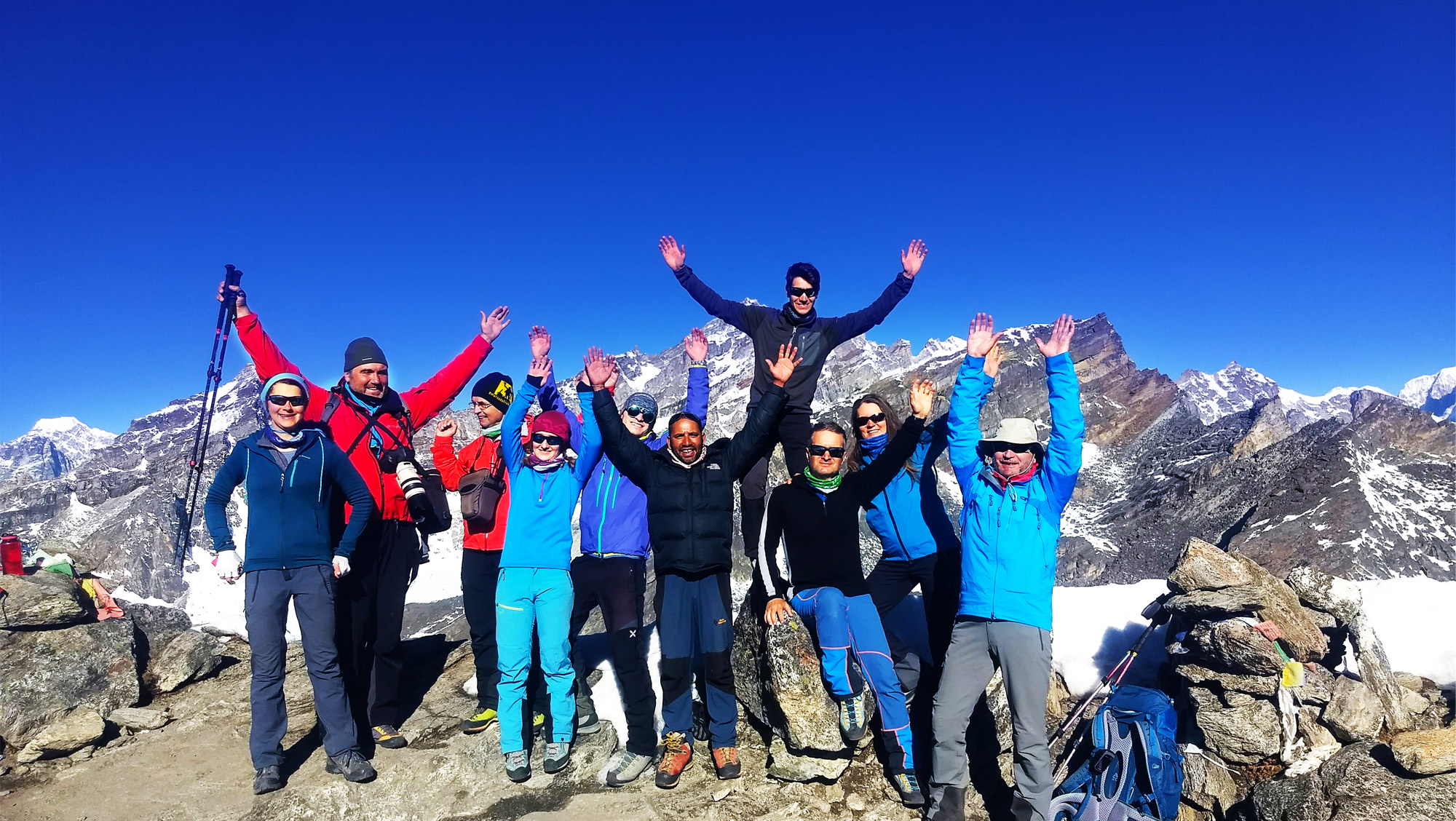 Everest base camp trek via Gokyo