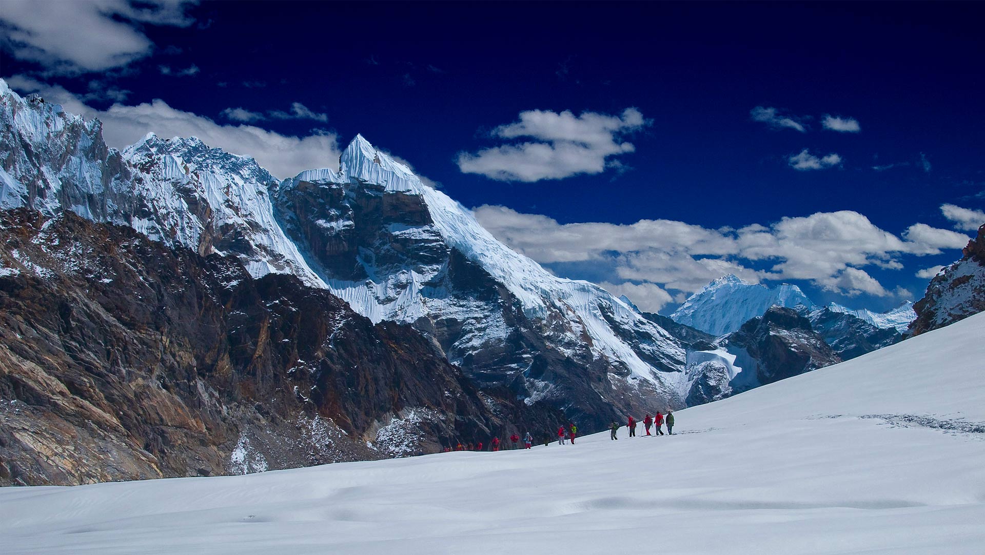 view from gokyo ree pass